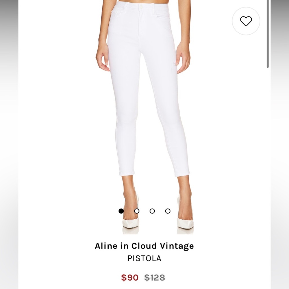 NWT Pistola Aline High Rise Skinny